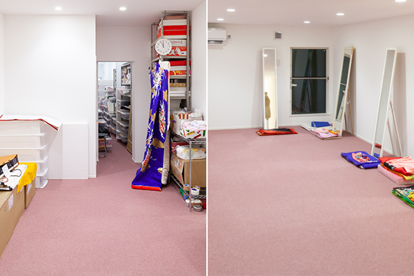 着付けスペース